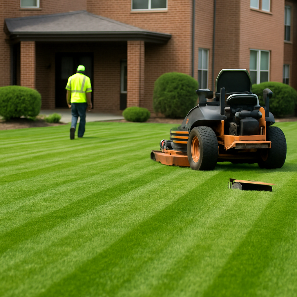 What Property Managers Should Know About Commercial Lawn Mowing Services
